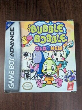 Bubble Bobble Old & New For Gameboy Advance